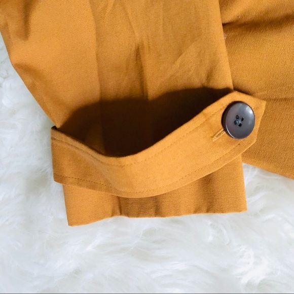 Madison Tan Navy Red Trench With Belt Coat Sz M - Picture 12 of 16